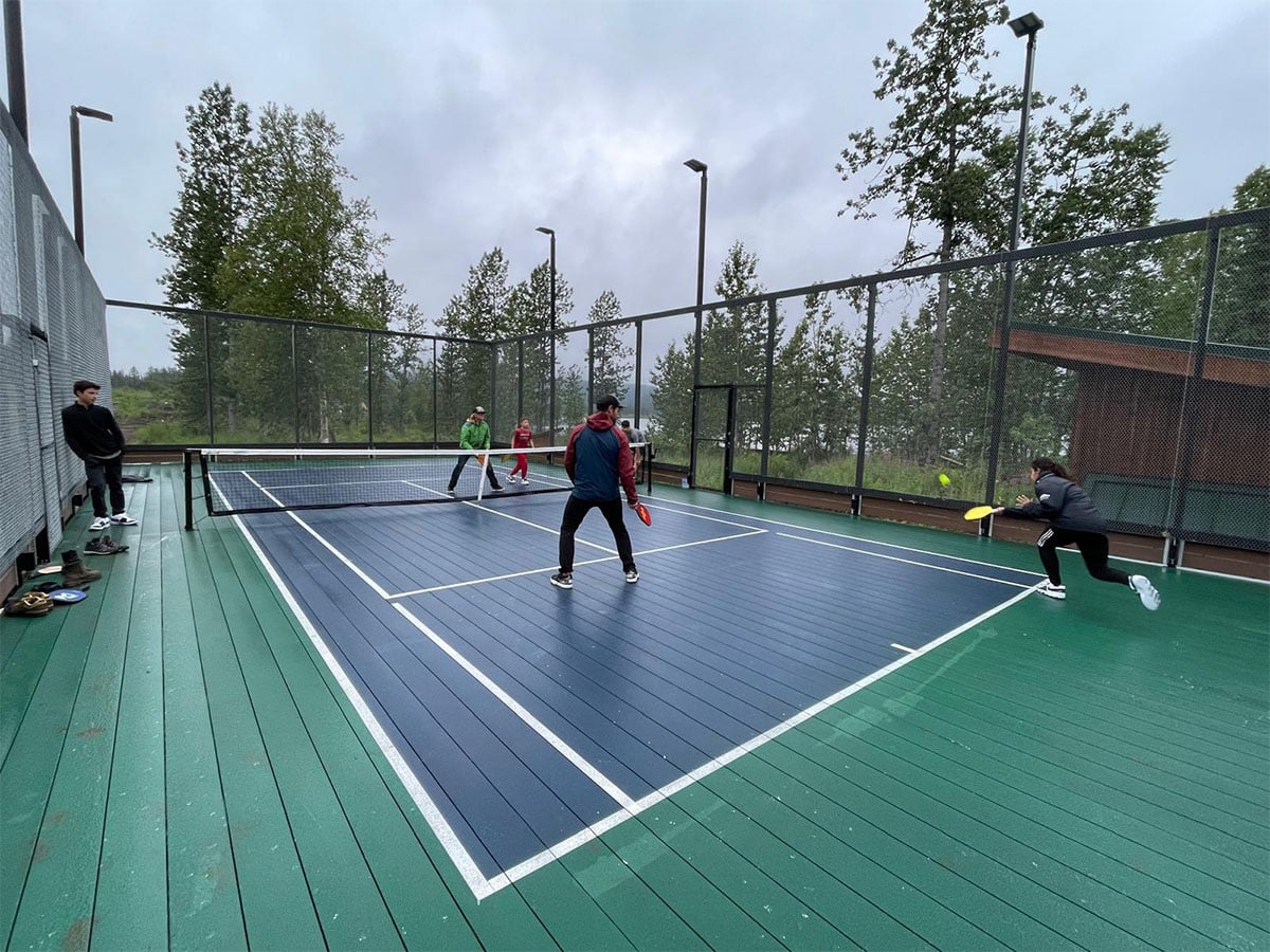 Lodge Pickleball Court
